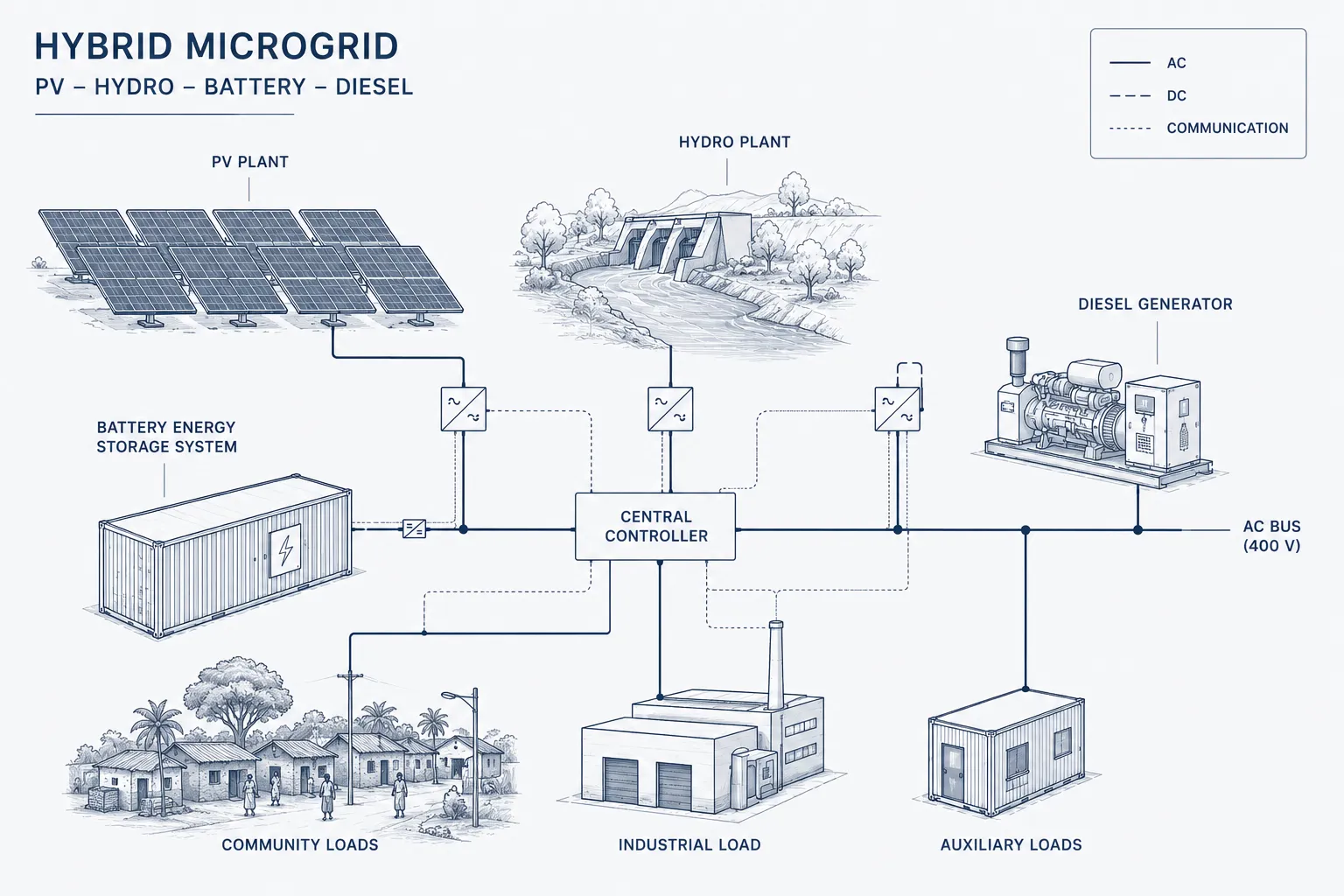 Hybrid Micro-Grid